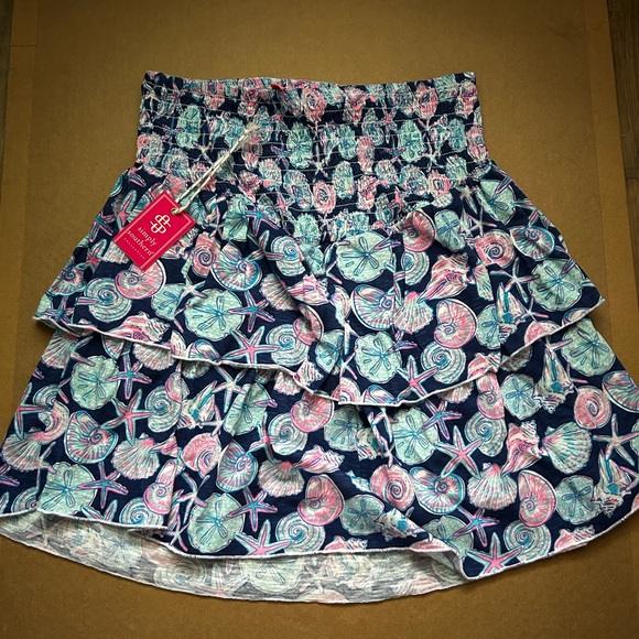 Simply Southern Pink and Blue Patterned Blouse Set - Picture 2 of 11